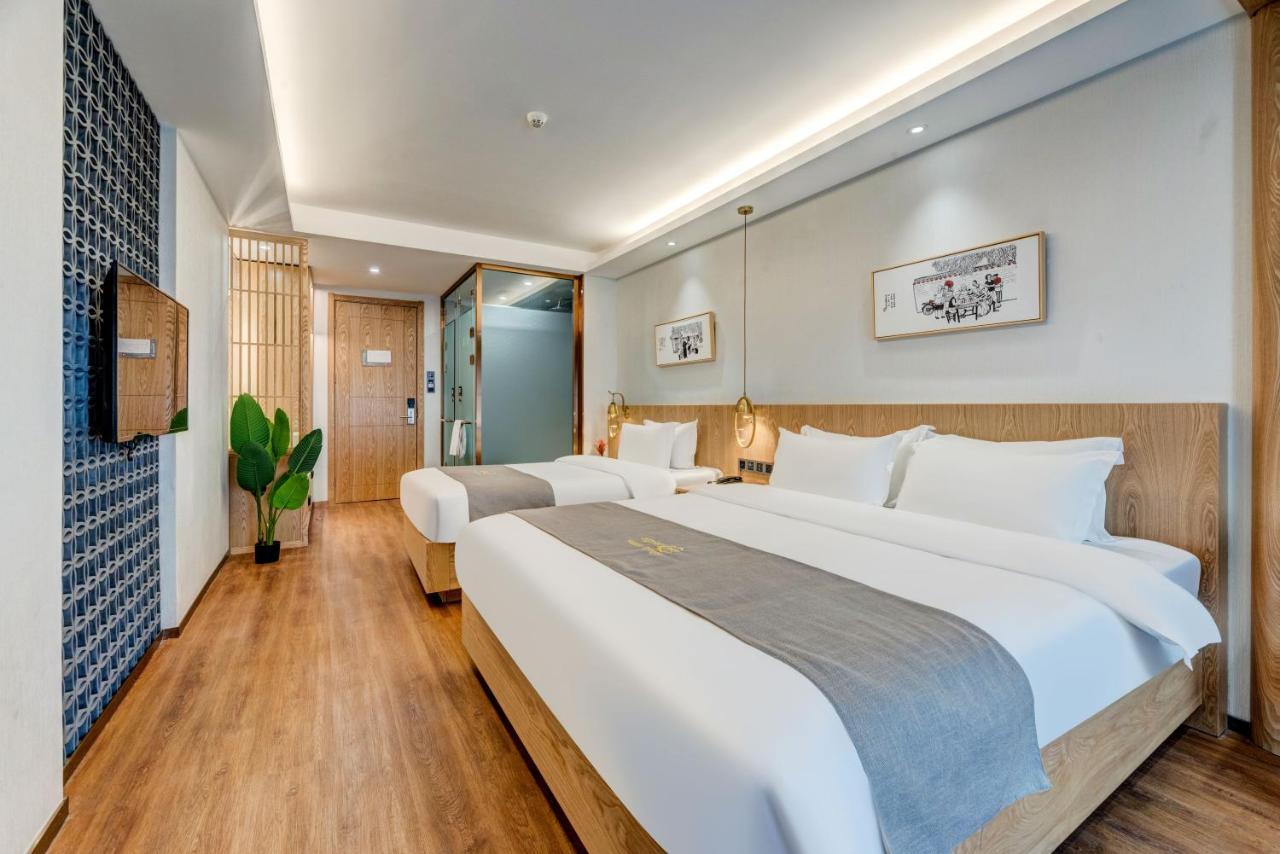 Happy Dragon City Culture Hotel -In The City Center With Ticket Service&Food Recommendation,Near Tian'Anmen Forbidden City,Wangfujing Walking Street,Easy To Get Any Tour Sights In Пекін Екстер'єр фото